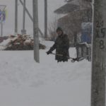 Апрельский снегопад в Ярково
