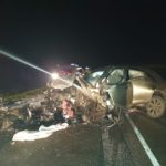 Страшная авария произошла вчера вечером на тюменской дороге